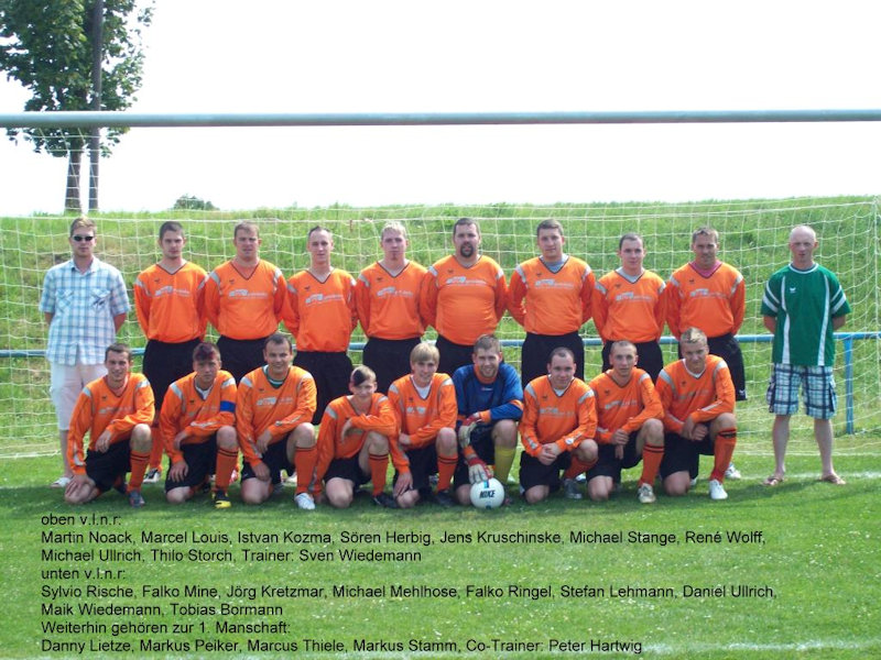 fussball erste mannschaft 2009